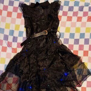 Wednesday Adams Light up dress Size 7/8